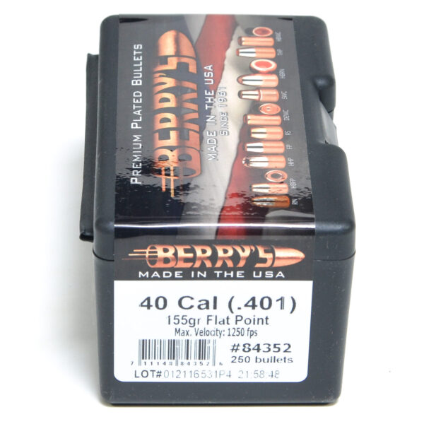 Berrys .401 / 40 155 Grain Flat Point (250)