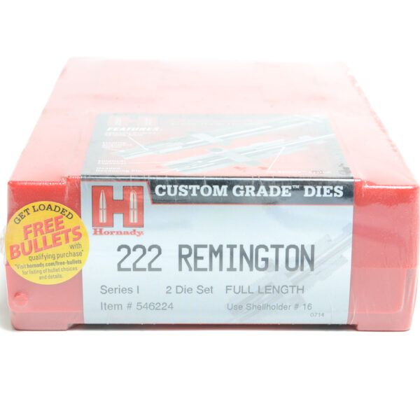 Hornady Dieset 2 222 Rem (.224)