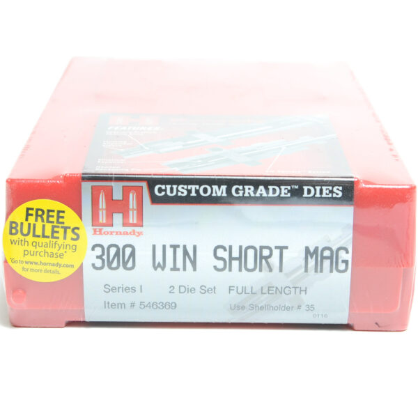 Hornady Die Set 2 300 WSM (.308)