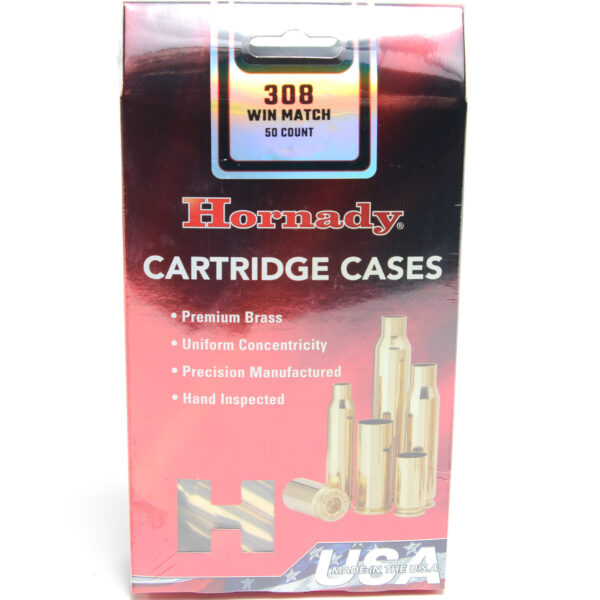 Hornady Brass Unprimed 308 Win Match (50)