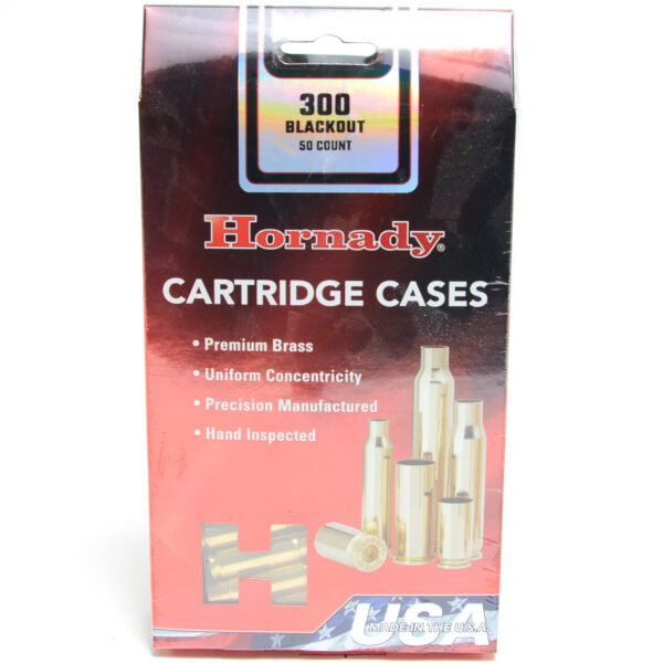 Hornady Brass Unprimed 300 Blackout (50)