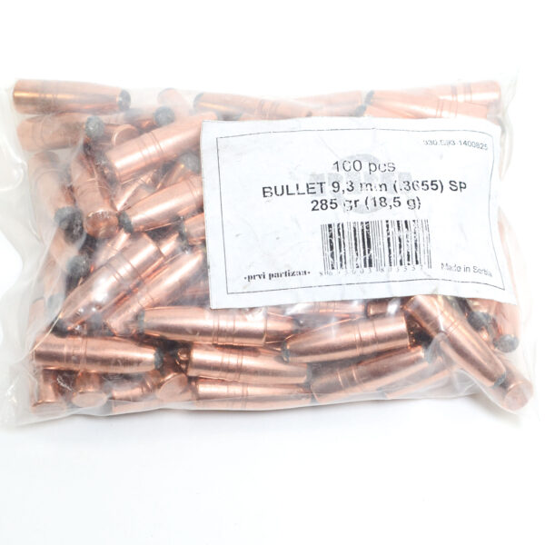 Prvi .366 / 9.3mm 285 Grain Soft Point (50)