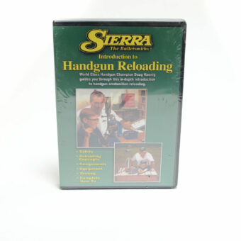 Sierra Beginning Handgun Reloading Dvd