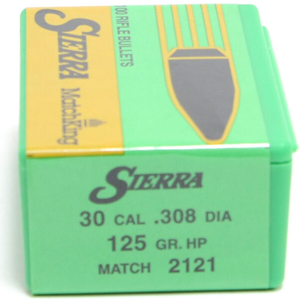 Sierra .308 / 30 125 Grain Hollow Point Matchking (100)
