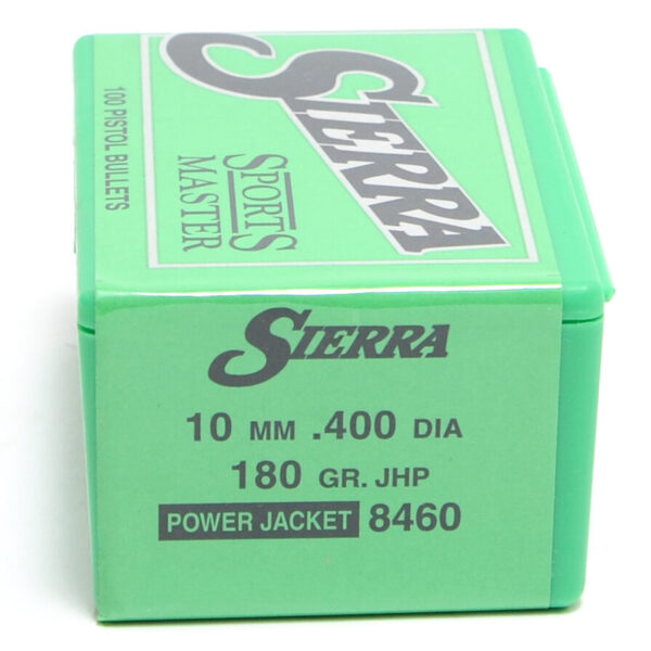Sierra .40 / 10mm 180 Grain Jacketed Hollow Point (100)