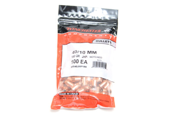Winchester .400 / 40-10mm 180 Grain Jacketed Hollow Point (100)