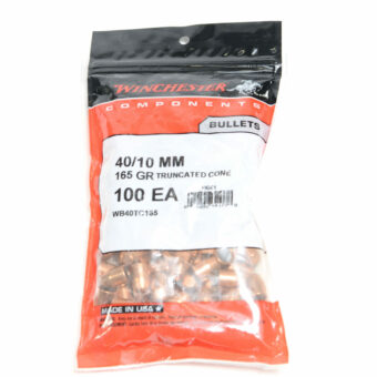 Winchester .400 / 40-10mm 165 Grain Truncated Cone (100)