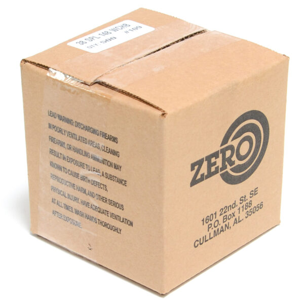 Zero 357 / 38 Special 148 Grain Hollow Base Wadcutter (500) Lead