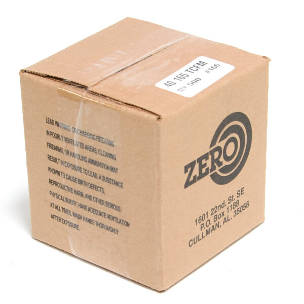 Zero .400 / 40 S&W 165 Grain Full Metal Jacket (500)
