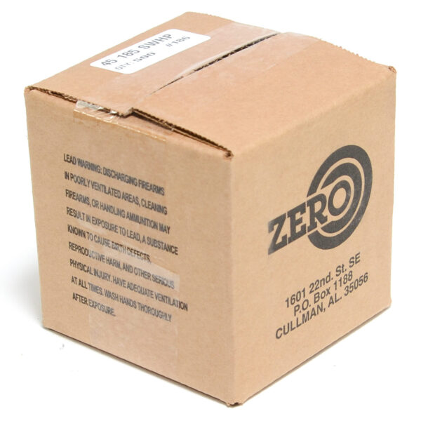 Zero .452 / 45 ACP 185 Grain Semi-Wadcutterhp (500) Lead