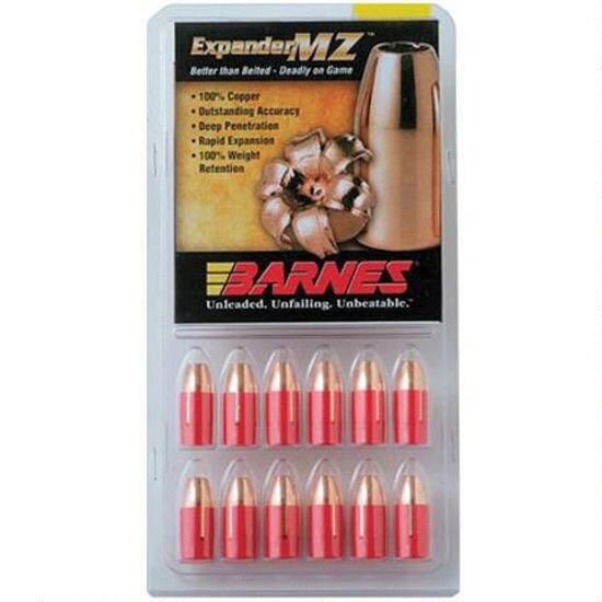 Barnes 54 Cal .500 Dia 275 Grain Expander Muzzleloader Flat Base Bullet (15)