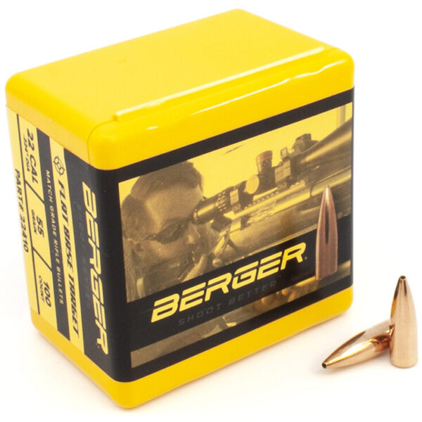 Berger .224 / 22 55 Grain Match Target (100)