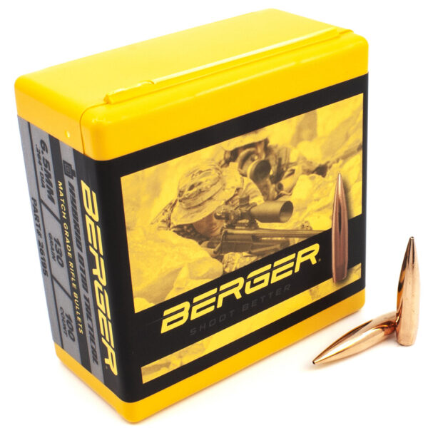 Berger .264 / 6.5mm 130 Grain AR Hybrid Open Tip Match Tactical (100)