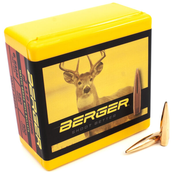 Berger .264 / 6.5mm 130 Grain Hunting Very Low Drag (100)