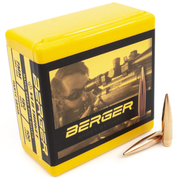 Berger .284 / 7mm 180 Grain Target Very Low Drag (100)