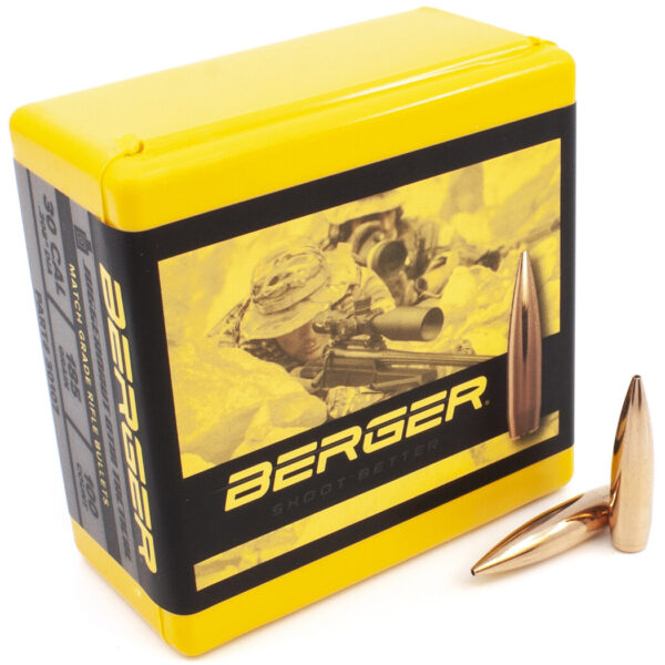 Berger .308 / 30 185 Grain Juggernaut Open Tip Match Tactical (100)