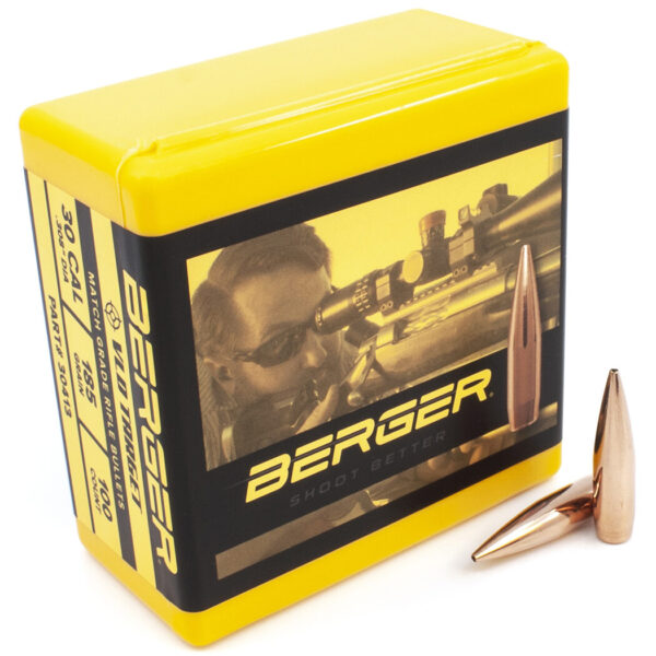 Berger .308 / 30 185 Grain Target Very Low Drag (100)
