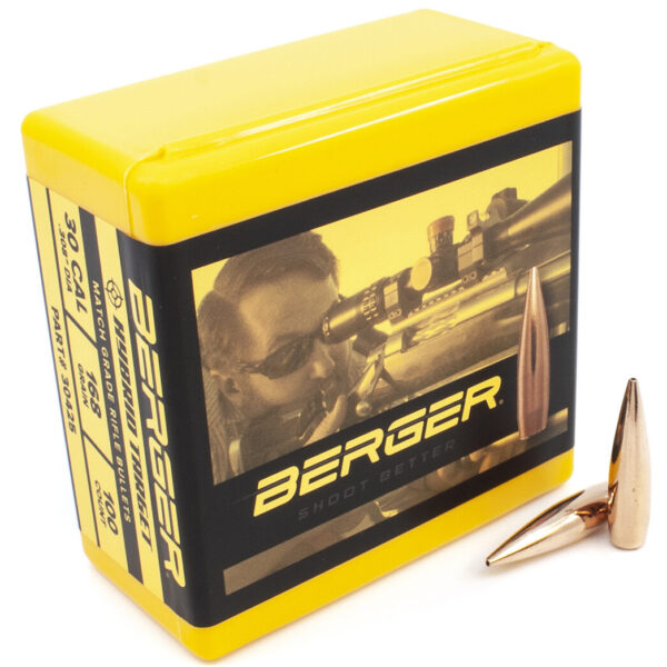Berger .308 / 30 168 Grain Target Hybrid (100)