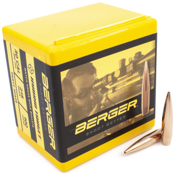 Berger .308 / 30 215 Grain Hybrid Target (100)