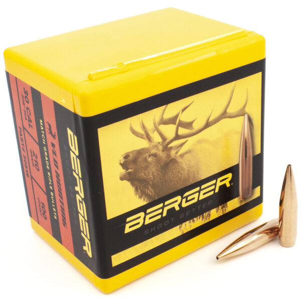 Berger .308 / 30 210 Grain Hunting Very Low Drag (100)