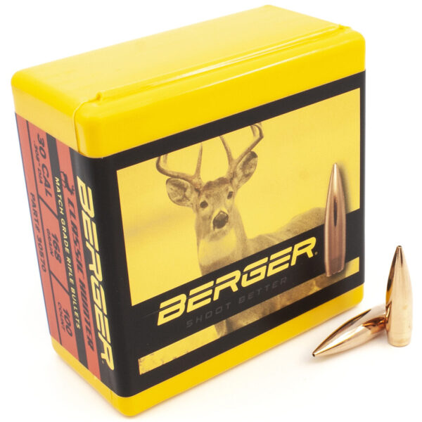 Berger .308 / 30 168 Grain Classic Hunter (100)
