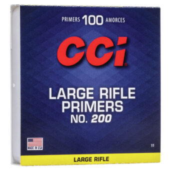 CCI Large Rifle Primers #200 Box of 1000