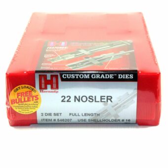Hornady Dieset 2 22 Nosler (.223) 5/Cs