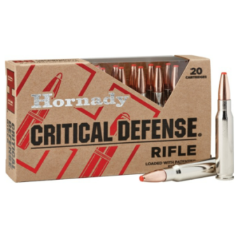 Hornady Critical Defense Ammunition 223 Remington 55 Grain FTX Polymer Tipped Box of 20