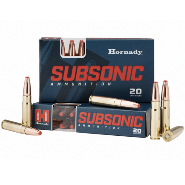 Hornady Ammo 300 Blackout 190 Grain Sub-X (20)