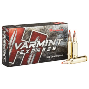 Hornady Varmint Express Ammunition 6mm Creedmoor 87 Grain V-Max Polymer Tipped Box of 20