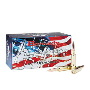 Hornady American Gunner Ammunition 6.5 Creedmoor 140 Grain Jacketed Hollow Point Box of 50