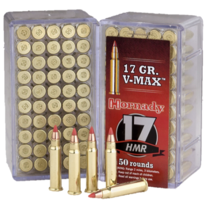 Hornady Ammo 17 HMR 17 Grain V-MAX (50)