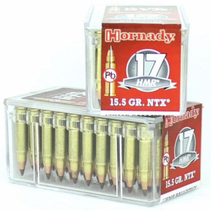 Hornady Ammo 17 HMR 15.5 Grain NTX (Lead Free) (50)