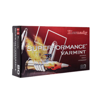 Hornady Superformance Ammunition 204 Ruger 40 Grain V-Max Polymer Tipped Box of 20