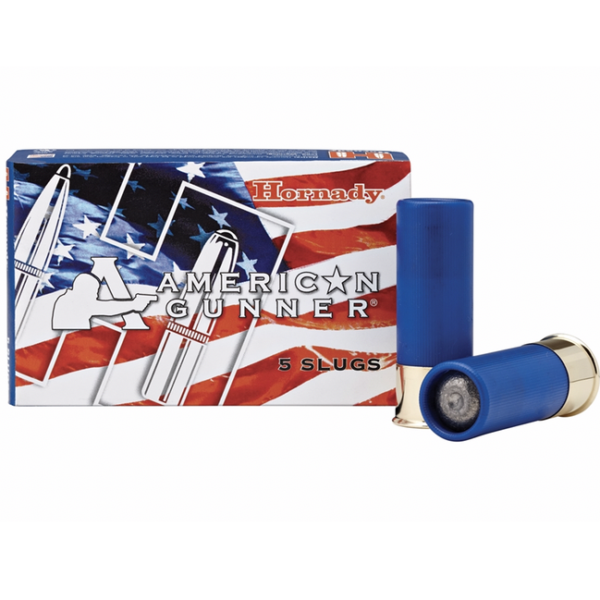 Hornady Ammo 12 Ga Reduced Recoil 1 Oz Slug American Gunner (5)