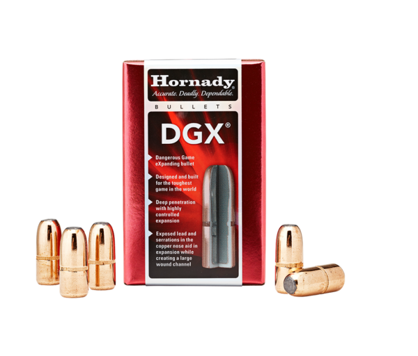 Hornady DGX Bonded Bullets 0.51 (50 Caliber) 570 Grain Flat Nose Expanding Box of 50