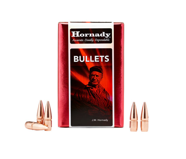 Hornady Bullets .224 Diameter (22 Caliber) 55 Grain Full Metal Jacket
