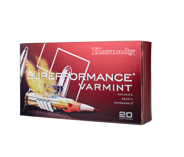 Hornady Superformance Ammunition 223 Remington 53 Grain V-Max Polymer Tipped Box of 20