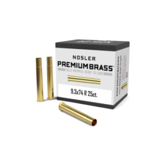 Nosler Brass 9.3X74 Rimmed Box of 25