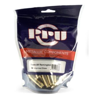 Prvi Partizan 7mm-08 Remington Brass Bag of 50