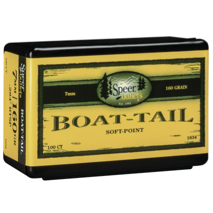 Speer .284 / 7mm 160 Grain Boat Tail (100)