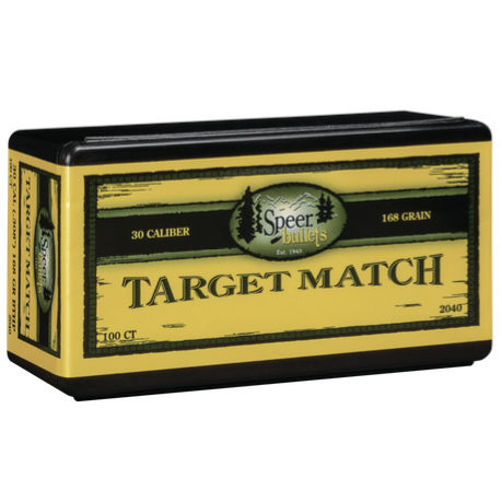 Speer .308 / 30 168 Grain Boat Tail Match (100)