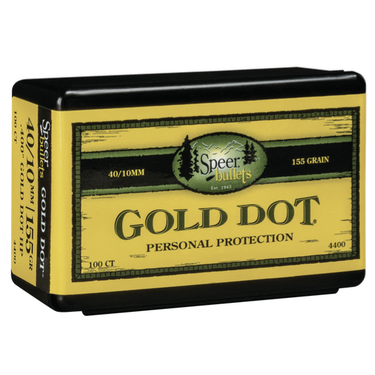 Speer .400 / 40-10mm 155 Grain Gold Dot Hollow Point (100)