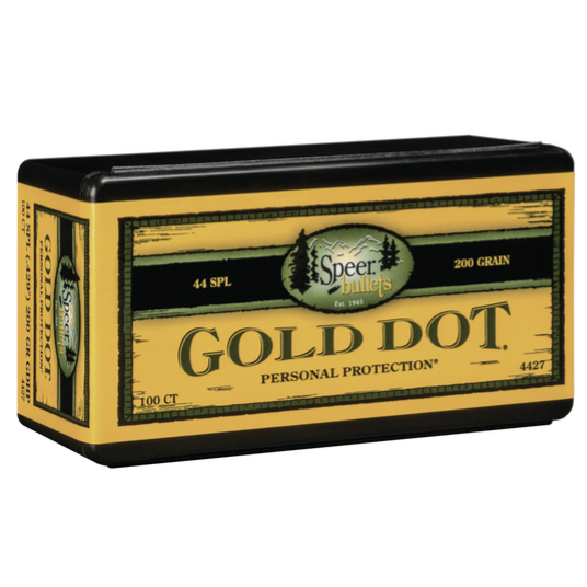 Speer .429 / 44-40 200 Grain Gold Dot Hollow Point (100)