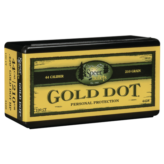 Speer .429 / 44-40 210 Grain Gold Dot Hollow Point (100)