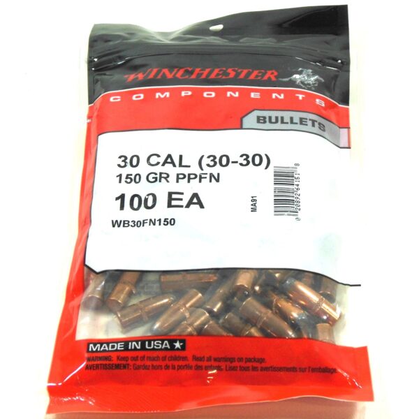 Winchester 30-30 150 Grain Power Point-Flat Nose (100)