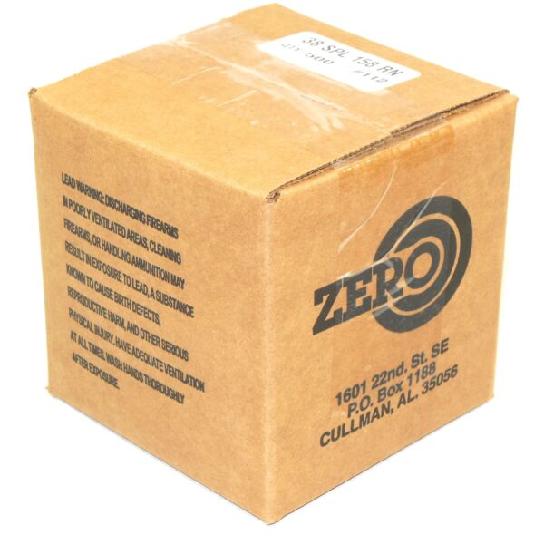 Zero 357 / 38 Special 158 Grain Round Nose (500) Lead
