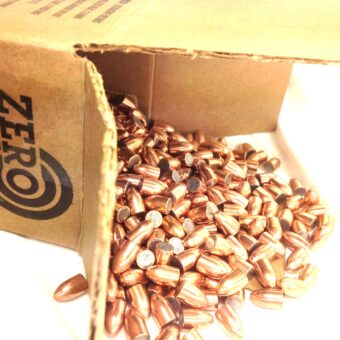 Zero .357 / 38 Super 158 Grain Jacketed Soft Point (500)