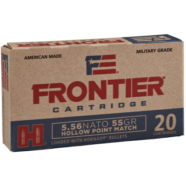 Frontier 5.56 Nato 55 Gr Hornady Hollow Point Match (20)