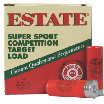 Estate Ammo 12 Ga 1 1/8 Oz #7.5 2 3/4" 3DR (25)